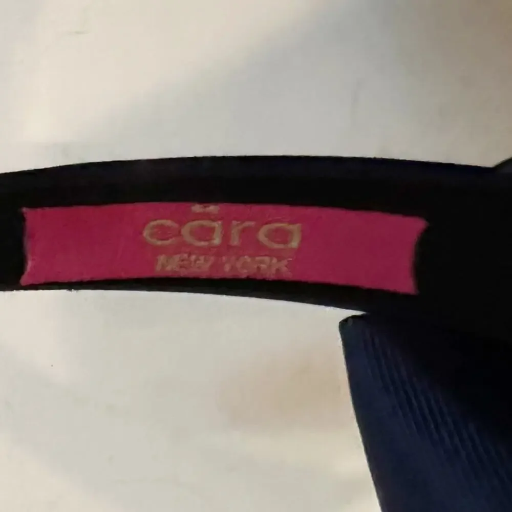 Cara New York NY Bow headband Navy Blue Set of 2 Hair Accessory Preppy